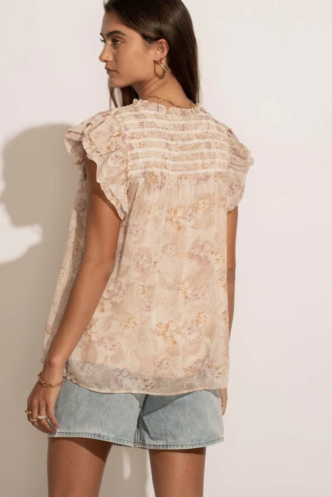 JACQUIE THE LABEL Tops Carina Floral Blouse 9 JACQUIE THE LABEL Tops Carina Floral Blouse