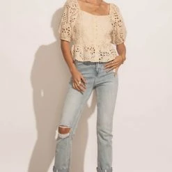 PLASTIC Vervet Shirley Straight Leg Jeans