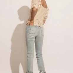 PLASTIC Vervet Shirley Straight Leg Jeans