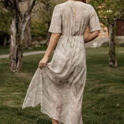 LOVE STITCH Clothing Illustrated Brixton Maxi Dress Dresses