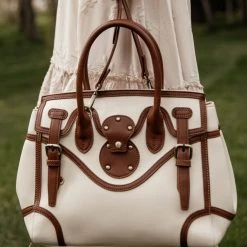 URBAN EXPRESSIONS Olympia Handbag In Brown