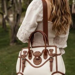 URBAN EXPRESSIONS Olympia Handbag In Brown