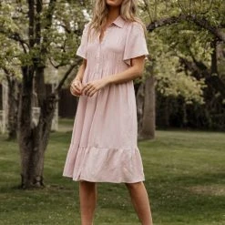 CALISTA Dresses Kimberly Dress In Pink