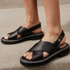 BEAST FASHION Millie Sandals In Black New Arrivals
