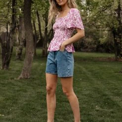 LOVE STITCH Clothing Illustrated Alice Peplum Top 13 LOVE STITCH Clothing Illustrated Alice Peplum Top