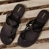 BEAST FASHION New Arrivals Adeline Sandals In Black