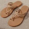 BEAST FASHION Adeline Sandals In Taupe