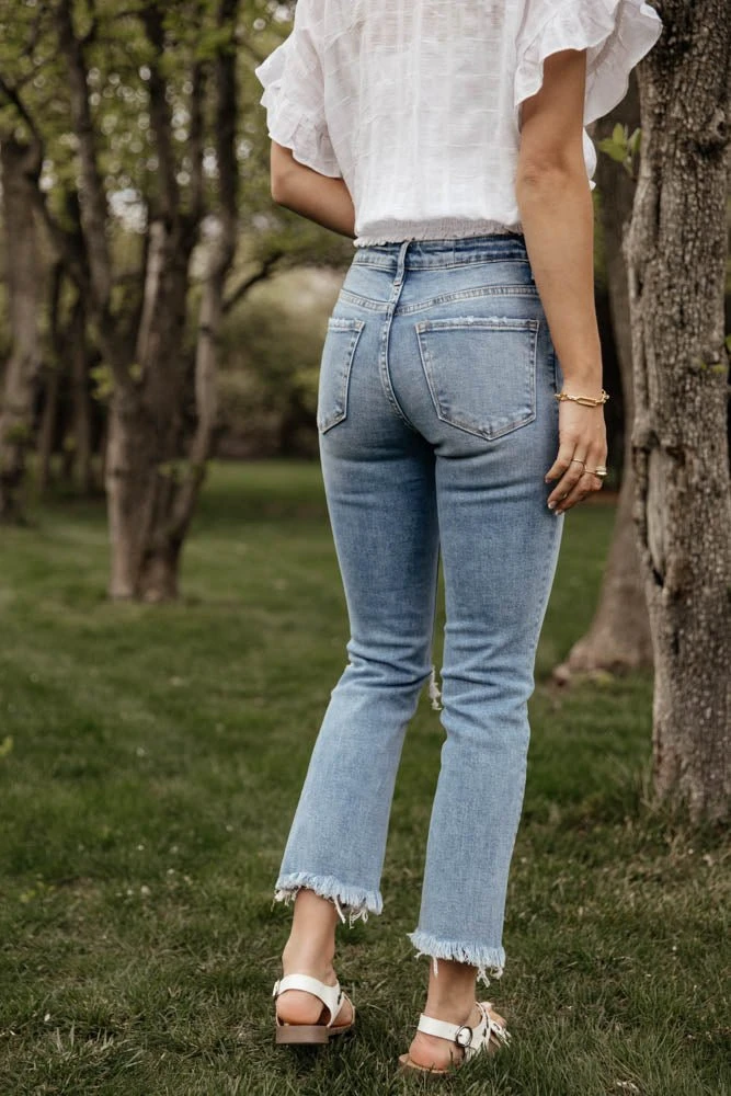 PLASTIC Vervet Jeanne Distressed Jeans 9 PLASTIC Vervet Jeanne Distressed Jeans