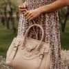 URBAN EXPRESSIONS Olympia Handbag In Cream New Arrivals