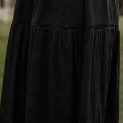 LOVE STITCH Clothing Illustrated Sariah Maxi Dress In Black 18 LOVE STITCH Clothing Illustrated Sariah Maxi Dress In Black