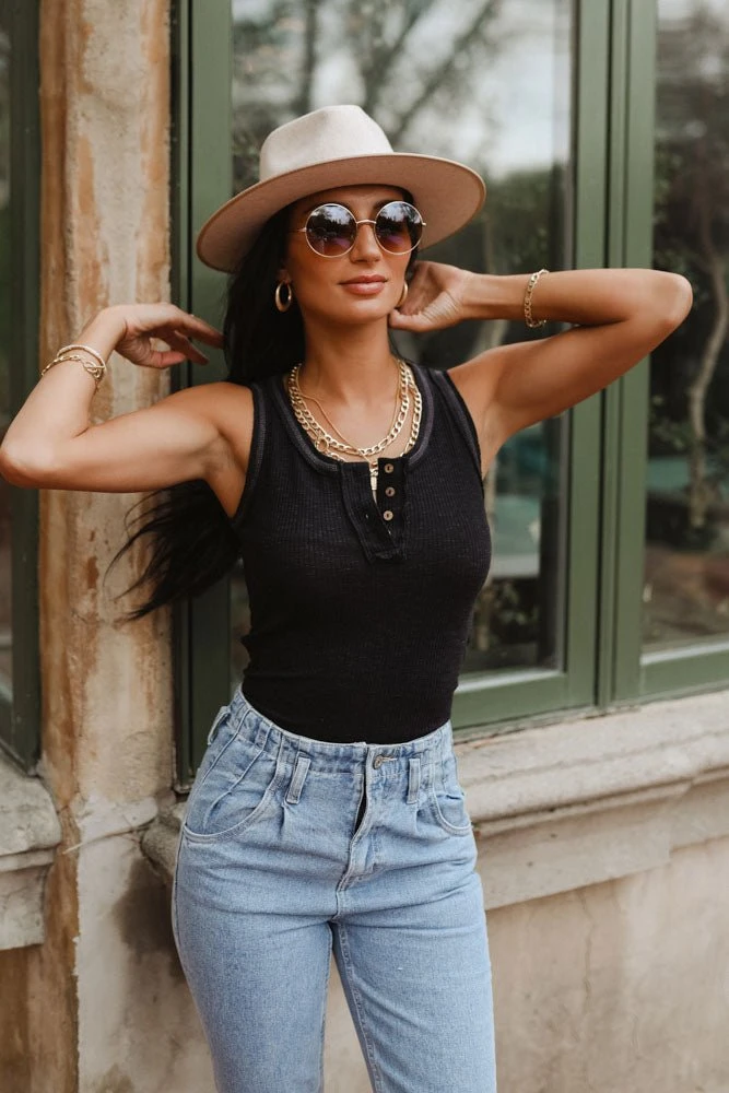 LA MIEL Waylon Ribbed Tank Top 20 LA MIEL Waylon Ribbed Tank Top