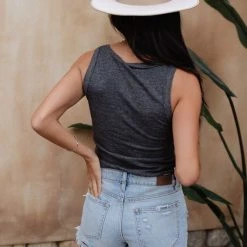 LA MIEL Waylon Ribbed Tank Top 41 LA MIEL Waylon Ribbed Tank Top