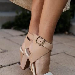 FREE SOUL/MIRACLE MILE Shoes Scarlett Color-Block Heels