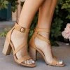 FREE SOUL/MIRACLE MILE New Arrivals Kimberly Heels In Tan