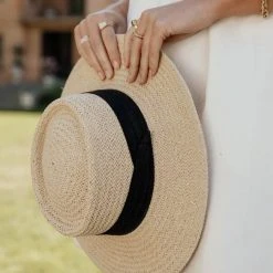 FAME ACCESSORIES Summer Straw Hat