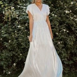 SEE AND BE SEEN New Arrivals Alessandra Dress In Light Blue