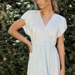 SEE AND BE SEEN New Arrivals Alessandra Dress In Light Blue