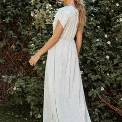 SEE AND BE SEEN New Arrivals Alessandra Dress In Light Blue
