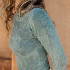 DYNAMIC FASHION New Arrivals Rania Cropped Top In Green