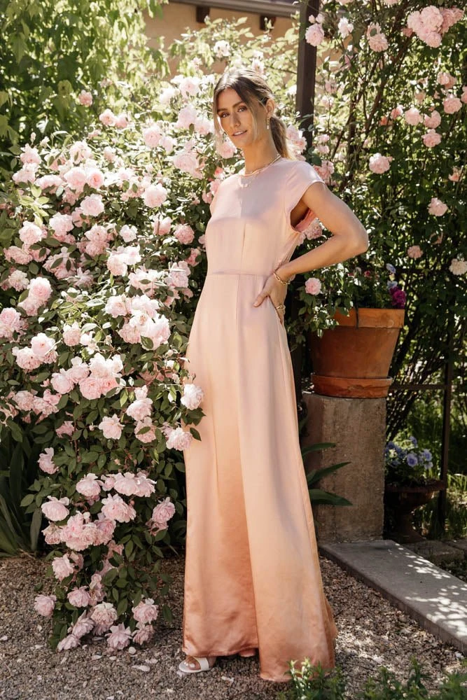 WORUI Lucille Maxi Dress In Rose New Arrivals 4 WORUI Lucille Maxi Dress In Rose New Arrivals