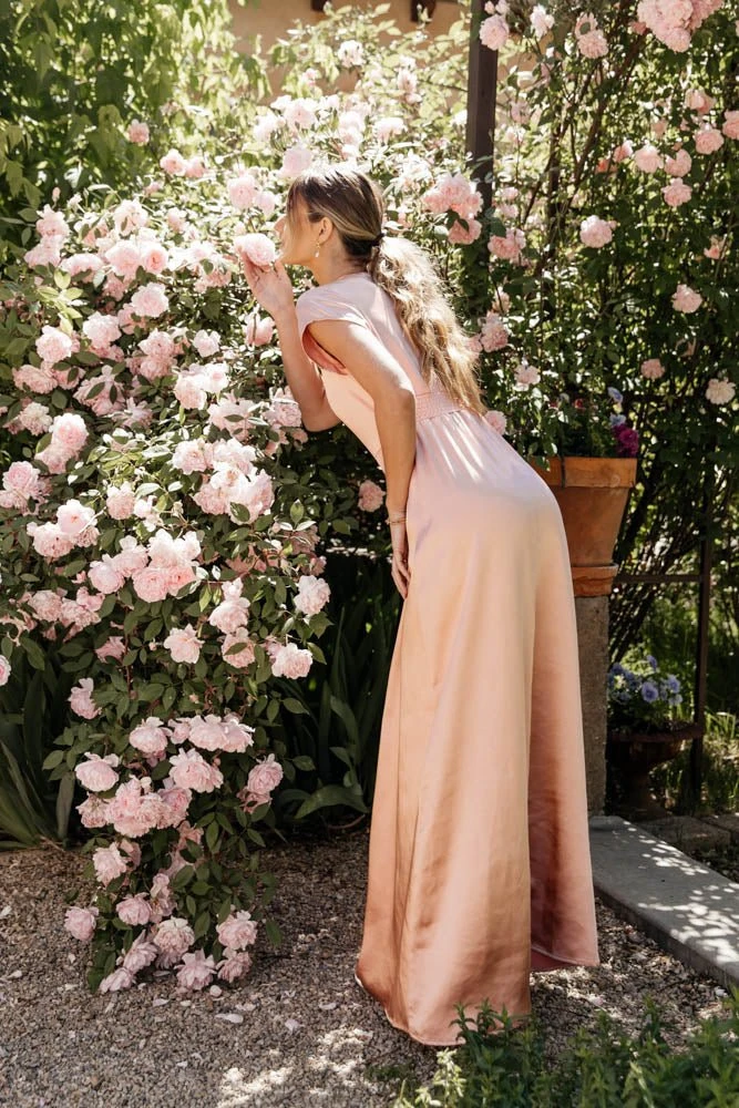 WORUI Lucille Maxi Dress In Rose New Arrivals 8 WORUI Lucille Maxi Dress In Rose New Arrivals