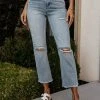 PLASTIC Vervet Beverley Straight Leg Denim- FINAL SALE