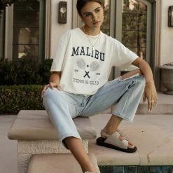 SWEET CLAIRE Malibu Tennis Club Tee