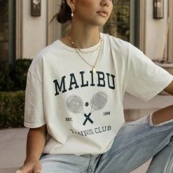 SWEET CLAIRE Malibu Tennis Club Tee