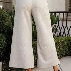 SEE AND BE SEEN Sonia Pants In Taupe Sets