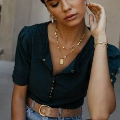 WORUI Louella Top In Teal