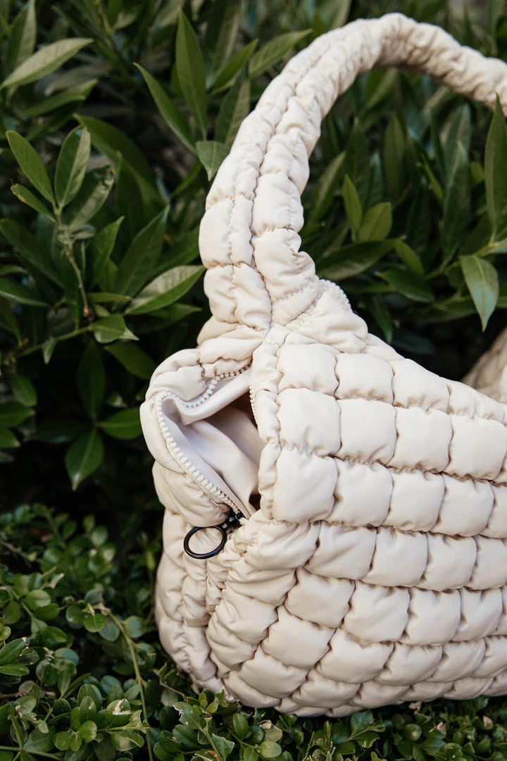 TRIPLE 7 GLOBAL Maylee Bag In Ivory 3 TRIPLE 7 GLOBAL Maylee Bag In Ivory