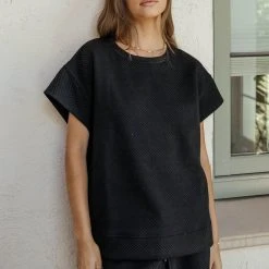 SEE AND BE SEEN Tops Sonia Top In Black