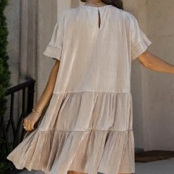 SEE AND BE SEEN Dresses Miriam Mini Dress In Grey 12 SEE AND BE SEEN Dresses Miriam Mini Dress In Grey