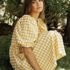 JACQUIE THE LABEL Kenya Gingham Mini Dress 11 JACQUIE THE LABEL Kenya Gingham Mini Dress