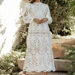 WELLMADE INC PREORDER - Geraldene Lace Dress