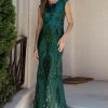 RICARICA Dresses Eloise Maxi Dress In Hunter Green