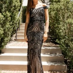 RICARICA Athena Maxi Dress In Black New Arrivals 10 RICARICA Athena Maxi Dress In Black New Arrivals
