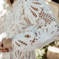 WELLMADE INC PREORDER - Geraldene Lace Dress