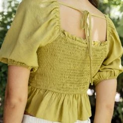 Mustard Seed Tyra Cropped Top