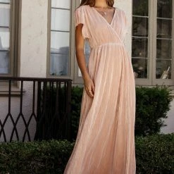SEE AND BE SEEN Alessandra Dress In Pink