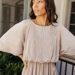 SEE AND BE SEEN Brooke Maxi Dress In Grey