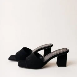 JP ORIGINAL Leila Heeled Sandals In Black - FINAL SALE Work Edit