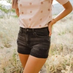 Denim Kancan Bernard Shorts - FINAL SALE