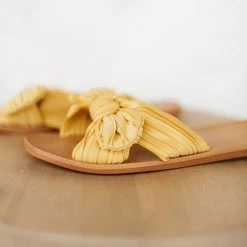 JP ORIGINAL Shaina Sandals In Mustard - FINAL SALE Shoes