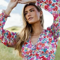 WELLMADE INC PREORDER - Kendall Floral Dress New Arrivals