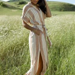 EN CREME Reina Maxi Dress