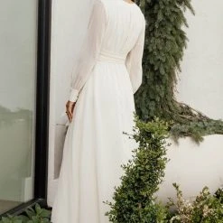 RICARICA PREORDER - Veronica Maxi Dress In Cream New Arrivals