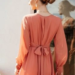 RICARICA PREORDER - Veronica Maxi Dress In Terracotta Preorders