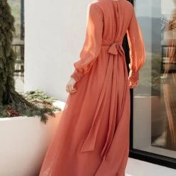 RICARICA PREORDER - Veronica Maxi Dress In Terracotta Preorders