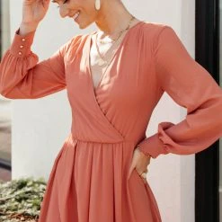 RICARICA PREORDER - Veronica Maxi Dress In Terracotta Preorders